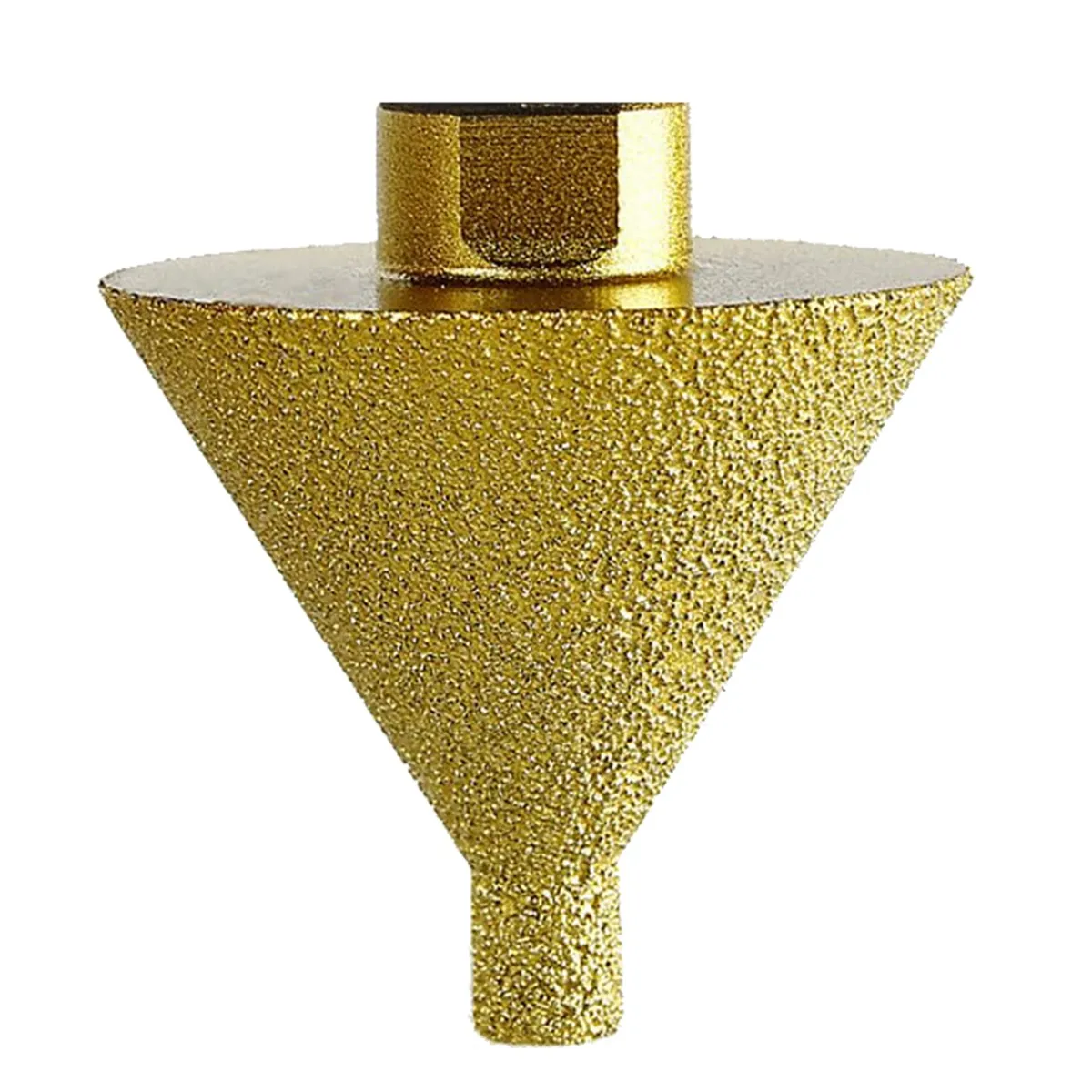 Diamond Beveling Chamfer Bit for Angle Grinders Cone Compatible with None
