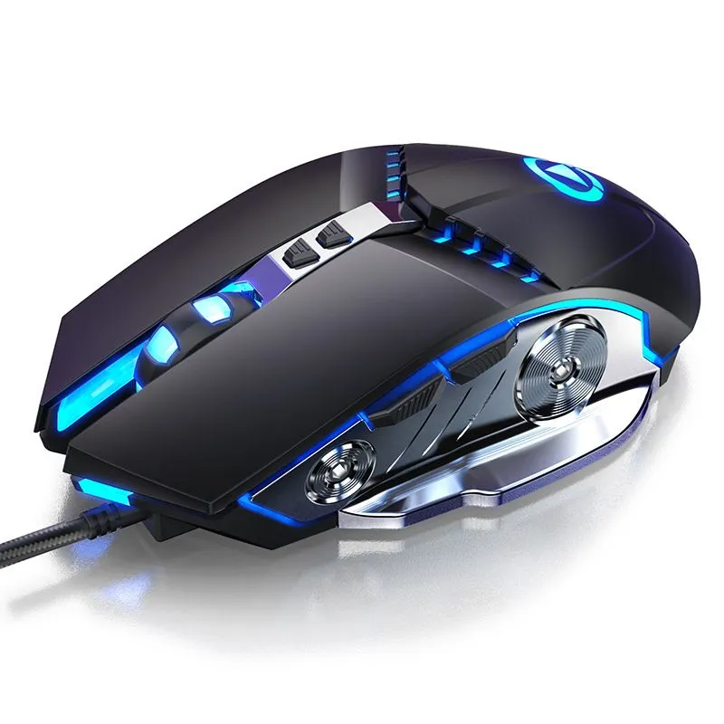 CellTime™ Optirl G3 Pro Ergonomic Silent 3200 DPI RGB Gaming Mouse - Black