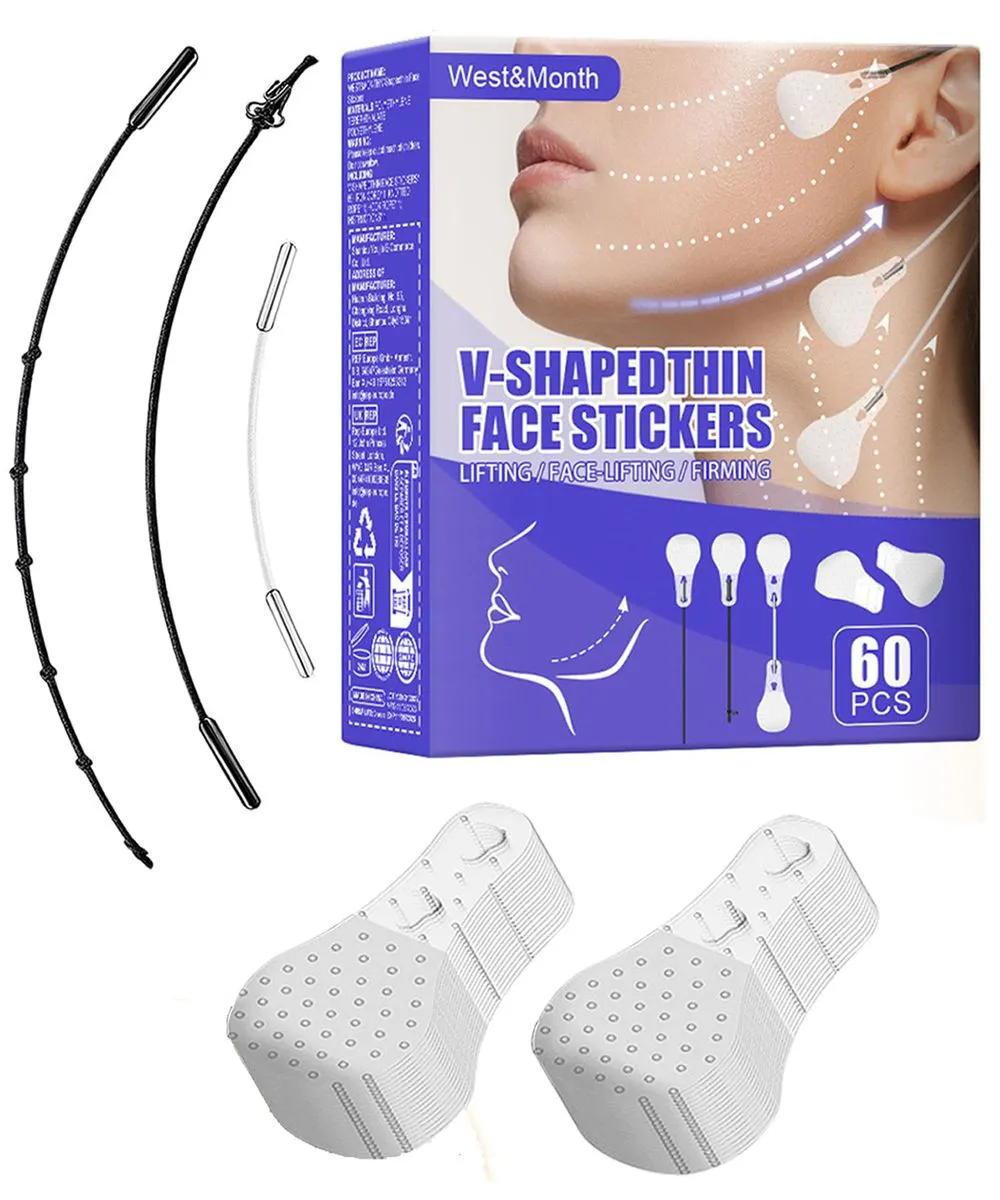 Face Lift Tape, High Elasticity Facelift Tape for Hiding Facial Wrinkles