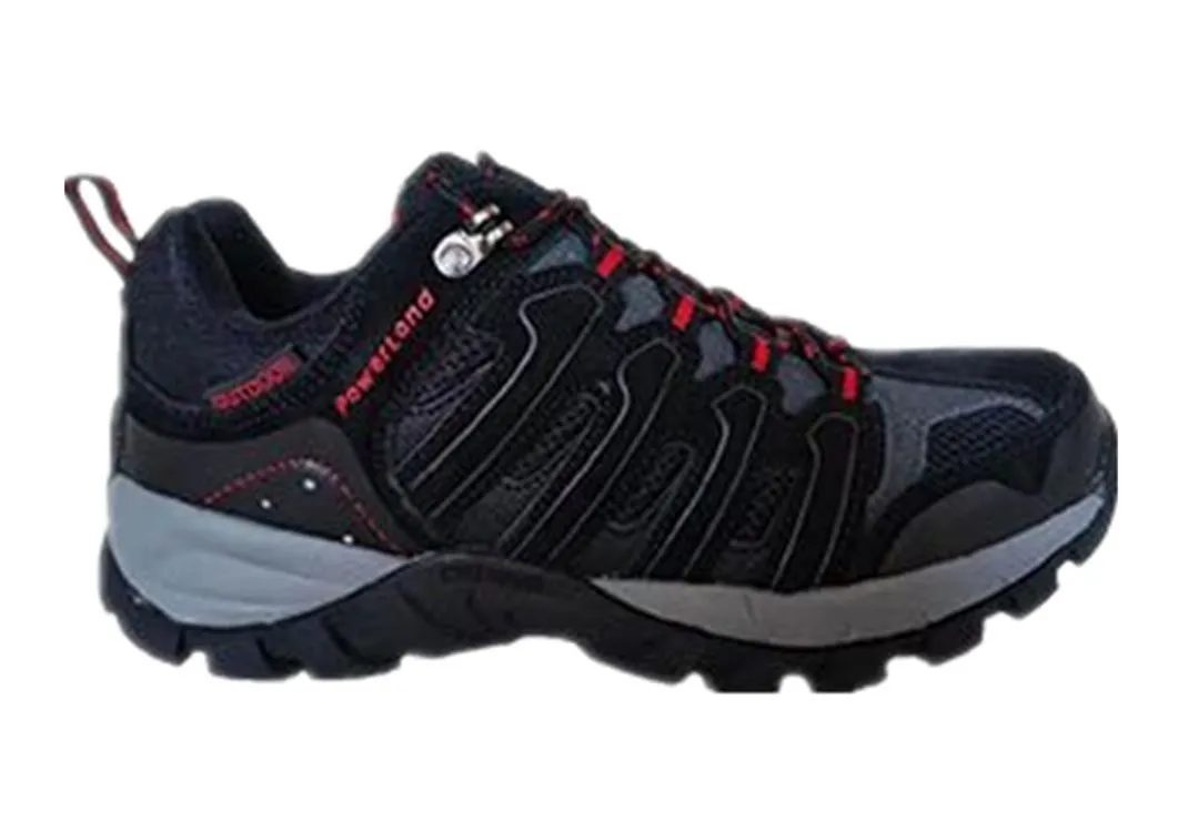Powerland Men's Hiking Boots - Durable, High-Traction Soles