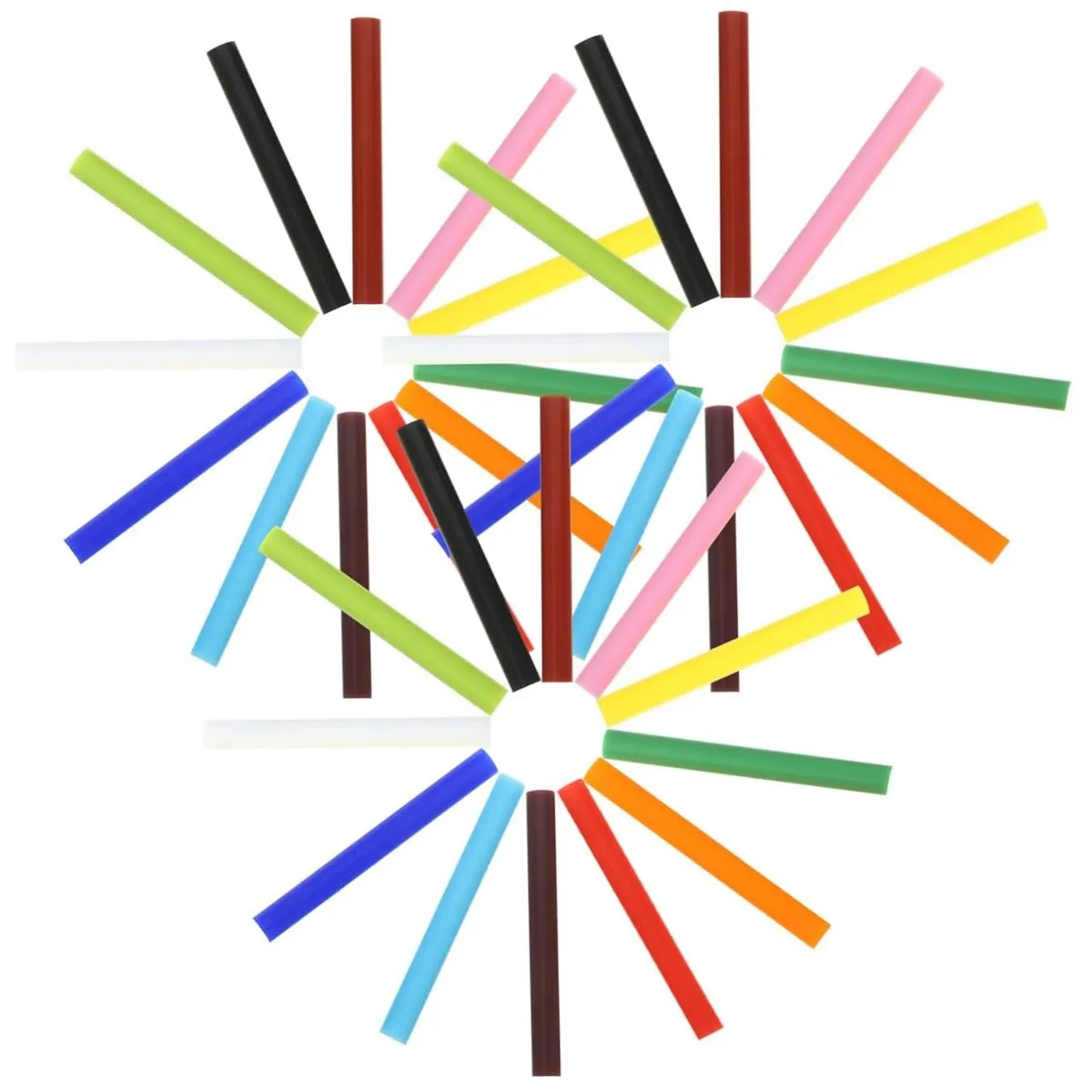Crafting Tool 36pcs Hot Melt Glue Rods Glue Sticks Hot Melt Adhesive