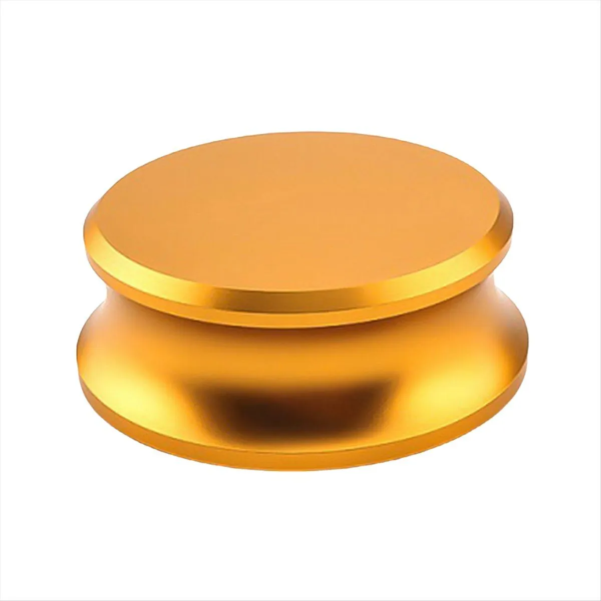 Aluminum Vinyl Record Weight Stabilizer Disc Balanced Clamp Gold