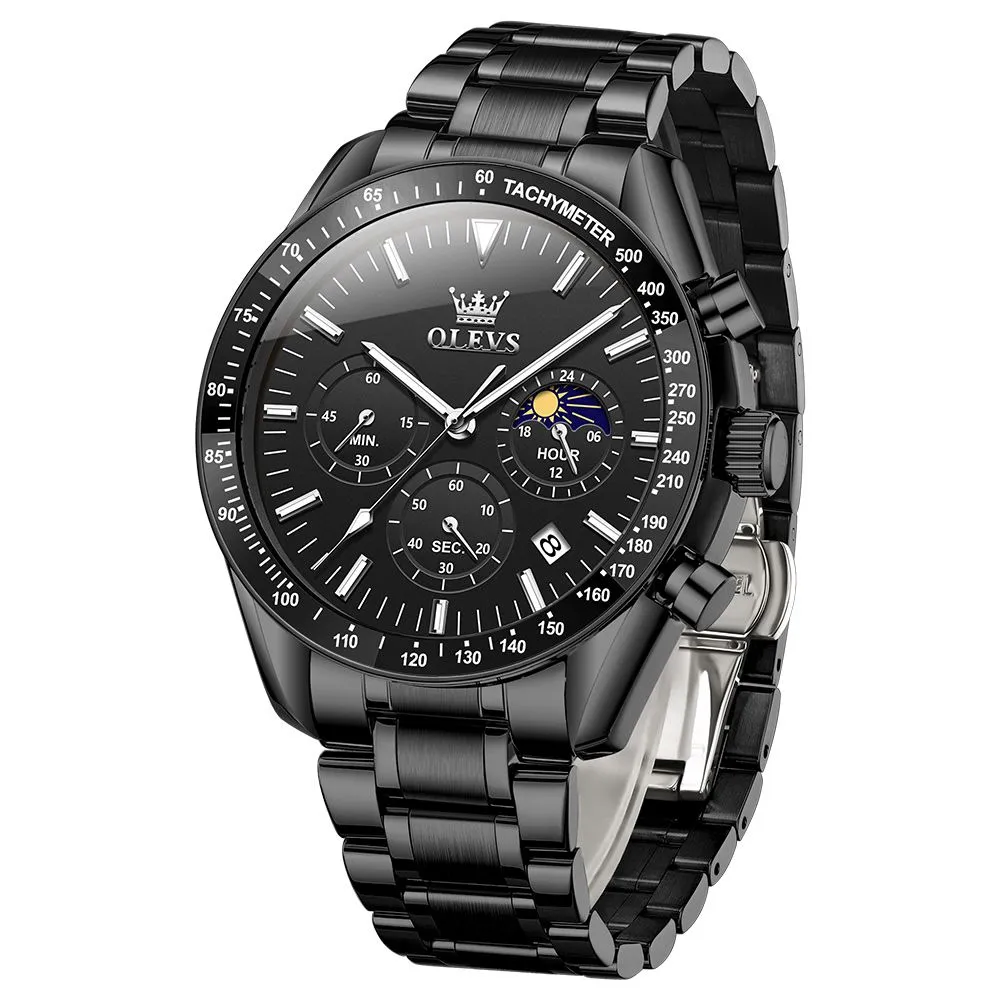 Watches for Men Men's Business Watches Casual Watches Quartz - Black