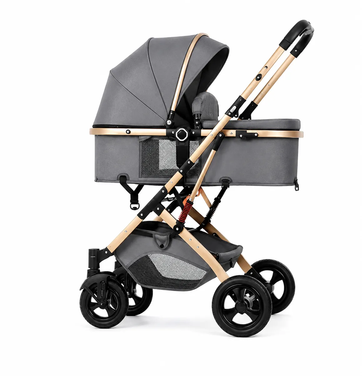 Baby Stroller with Carrycot Style Seat