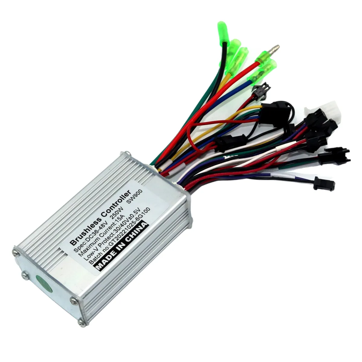 36V/48V 250/350W 15A Electric Bicycle Brushless Controller