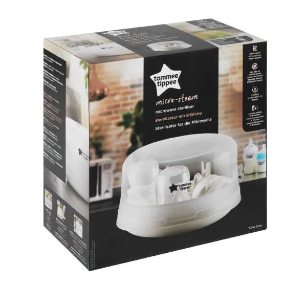 Tommee Tippee Micro-Steam Microwave Steriliser For Baby Bottles