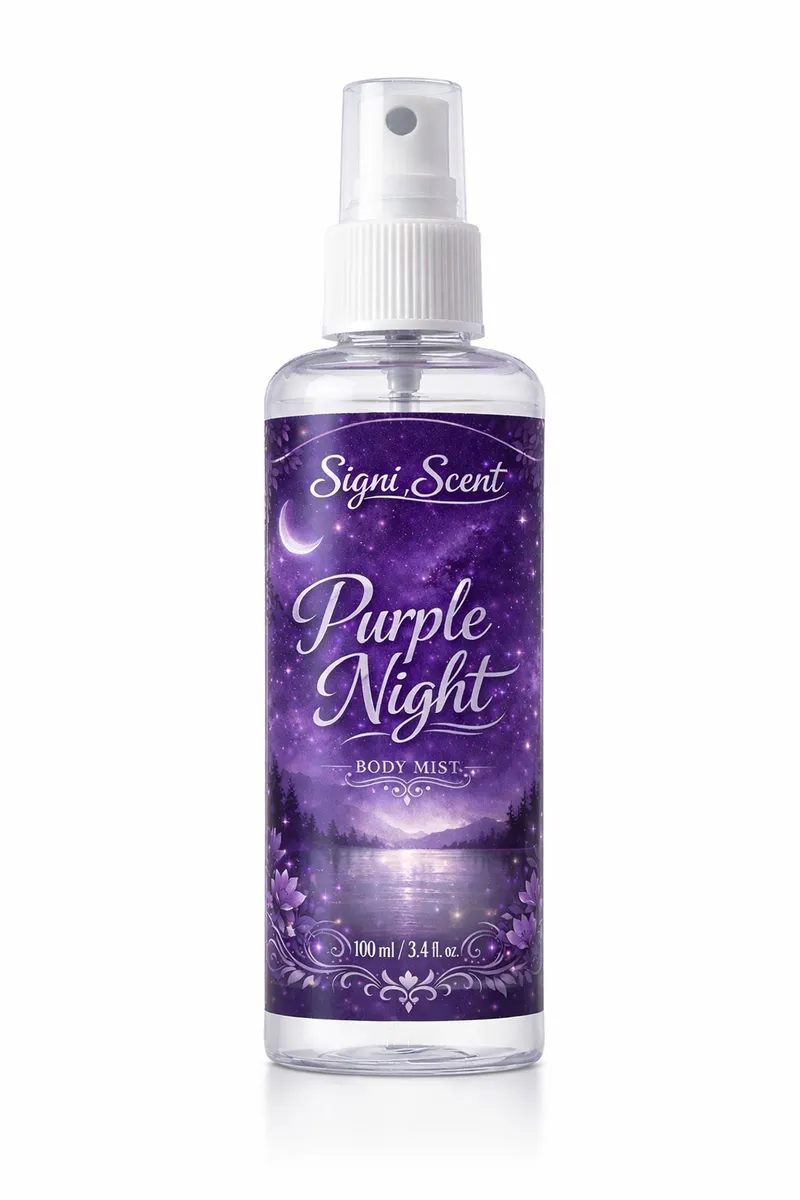 Signiscent purple night body mist