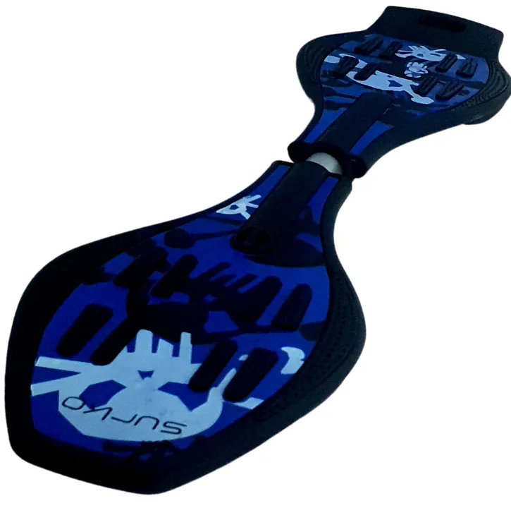 Two Wheel Caster/J-board Street - Blue
