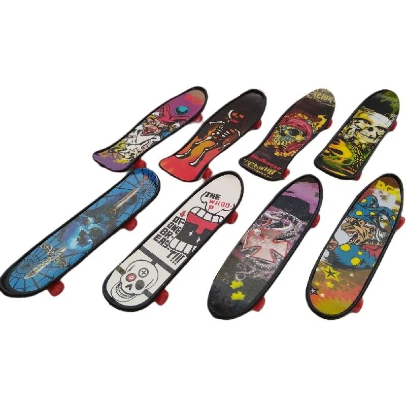 Finger Skateboards - 10cm - Set of 8 Assorted - Fidget Toys