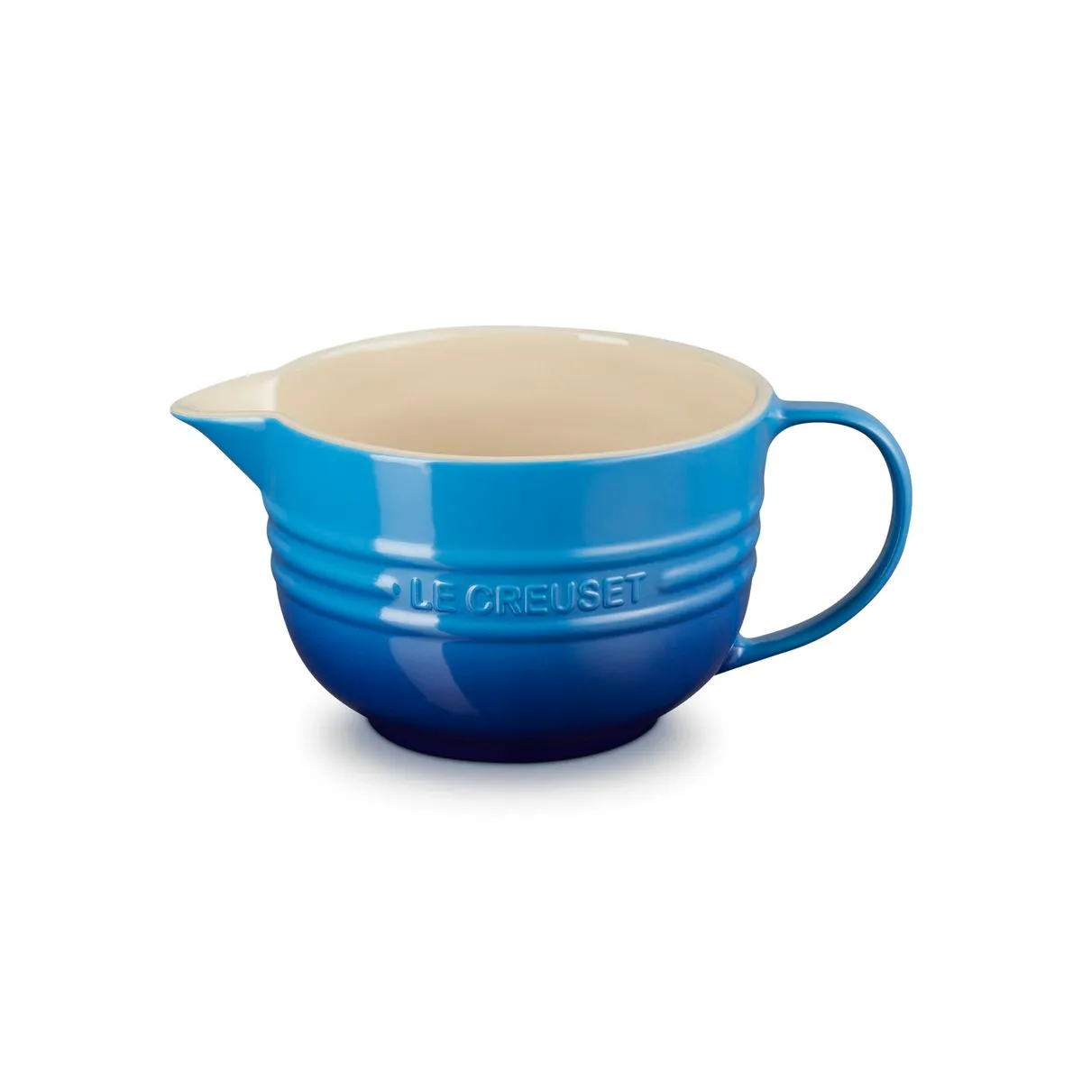 Le Creuset Stoneware Batter Bowl - 2L - Azure Blue