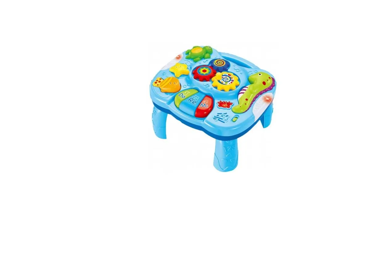 Musical activity learning table for todlers - Blue