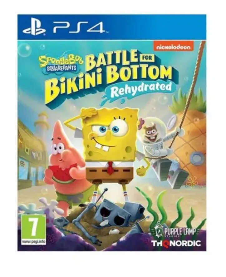 SpongeBob SquarePants - Battle for Bikini Bottom - Rehydrated (PS4)