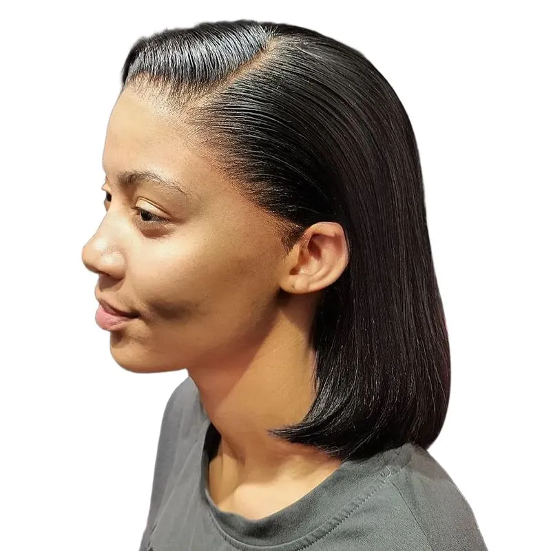 VSP 12Inch Peruvian Hair Straight Bob Short Wigs 13x4 Full Frontal Lace Wig