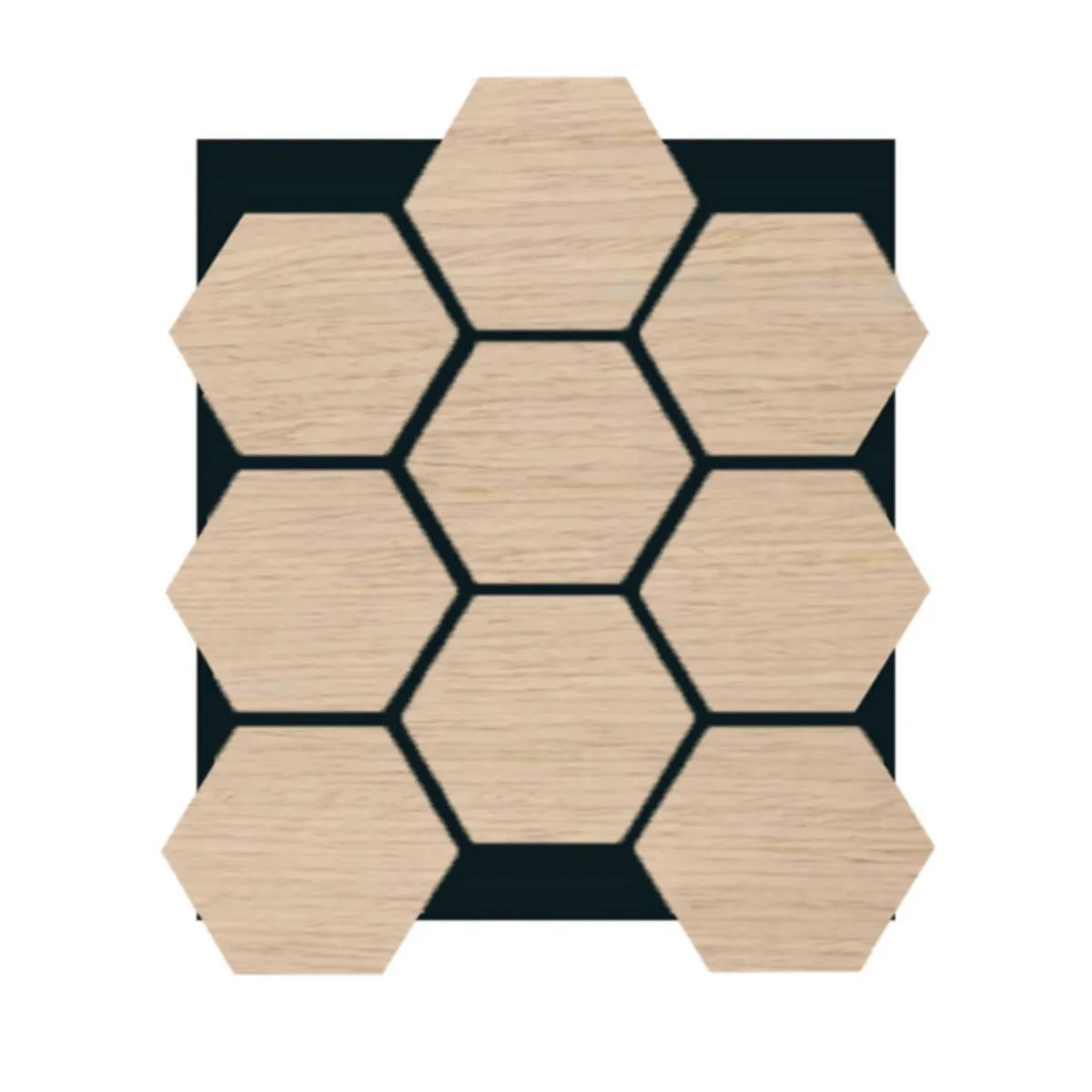 Acoustic Panels - Wood Hexagon