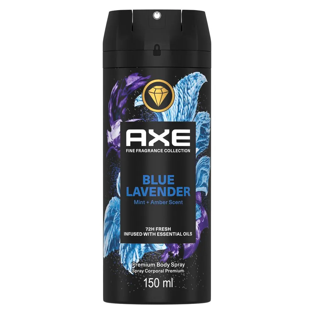 AXE Blue Lavender Premium Deodorant Body Spray 150ml