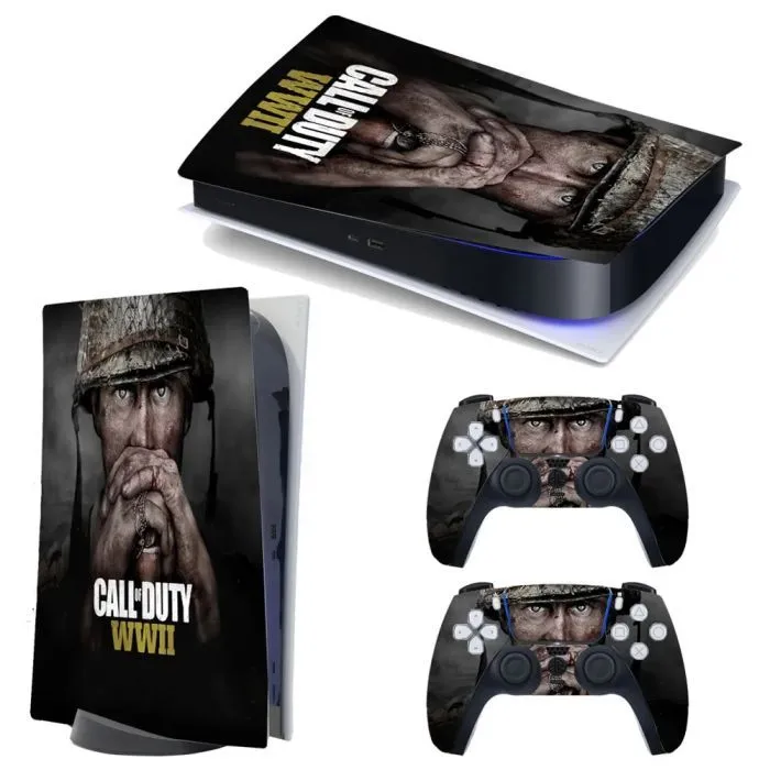 PS5 Sticker Decal Cover for Console and Controllers (Call Of Duty )