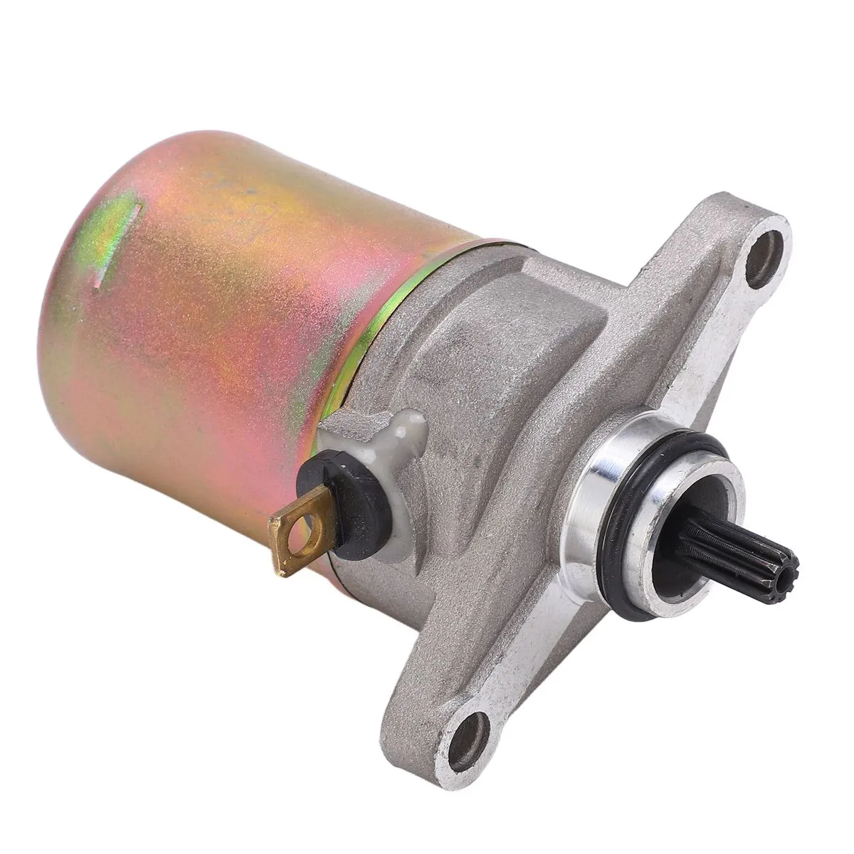 Electric Starter Motor Compatible with GY6 50cc Scooters & Go Karts
