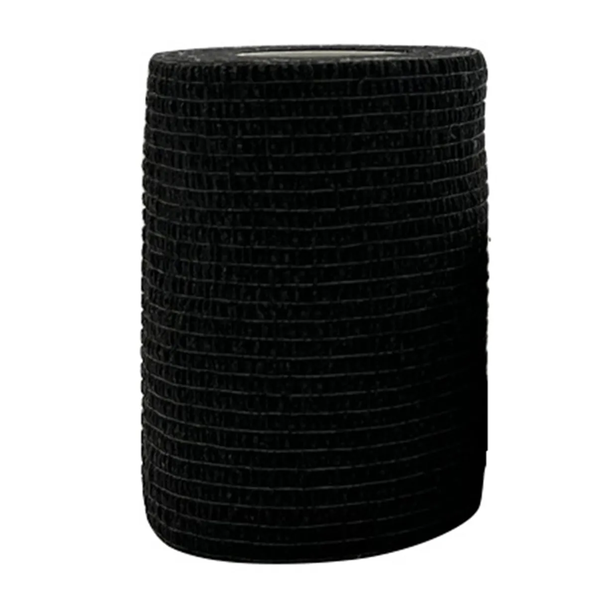 Black Sport Self Adhesive Elastic Bandage for Knee Support Pads