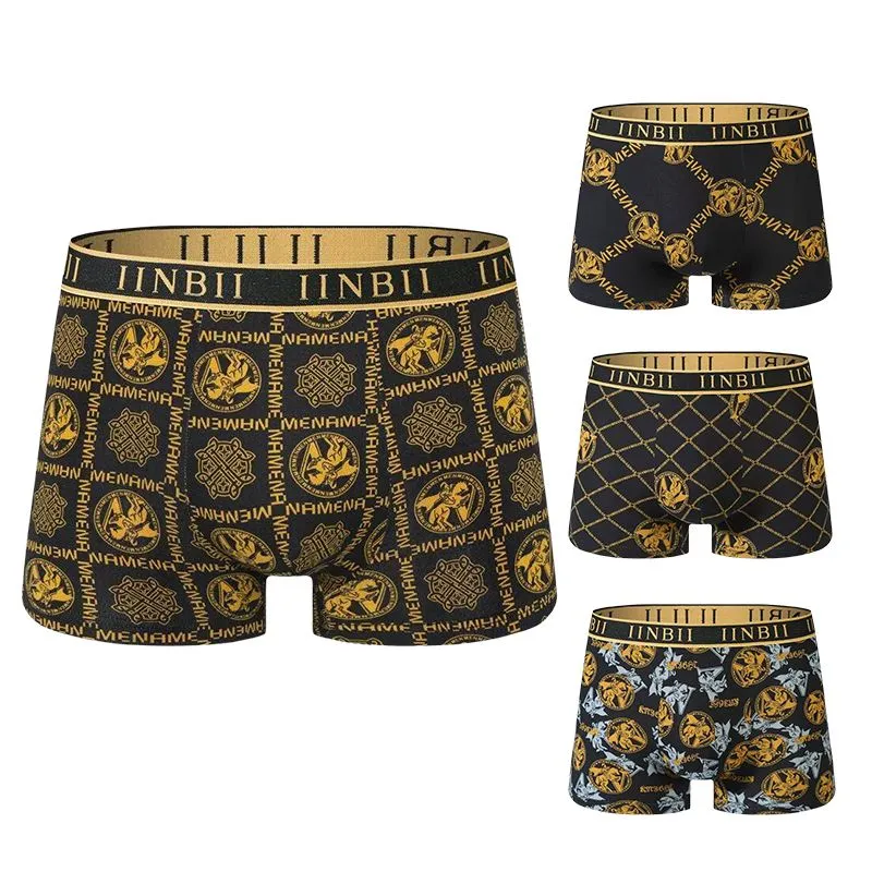 Premium Mens Underwear Soft Underwear Low Rise Luxury Mens Underwear-4 Pack