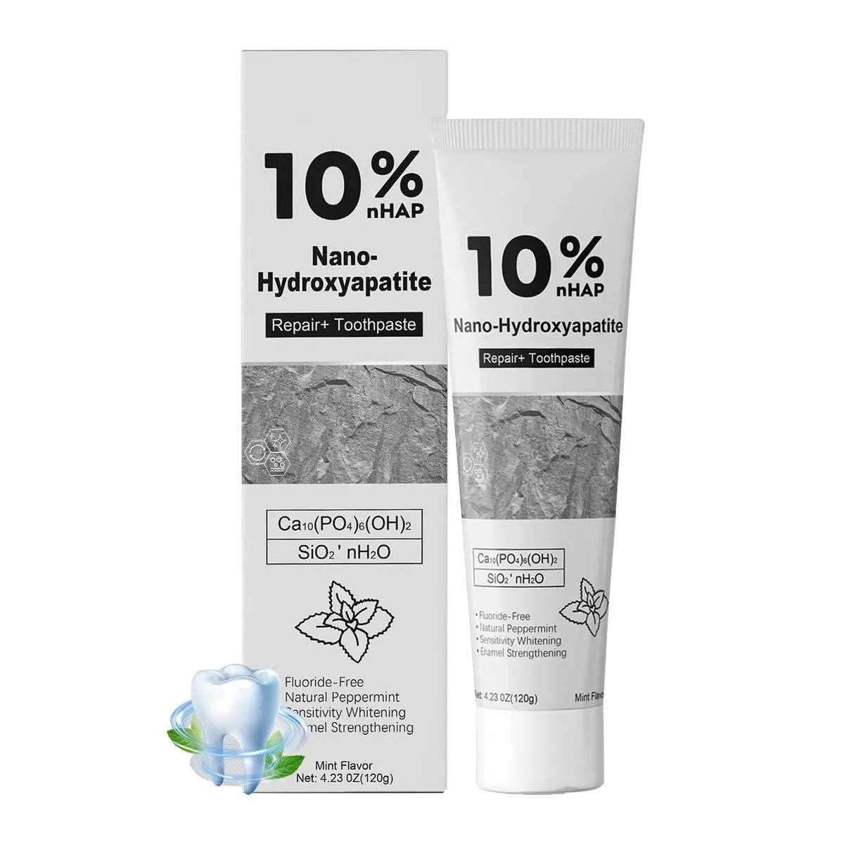 10% Nano-Hydroxyapatite Toothpaste Whitening Toothpaste Teeth Whitener