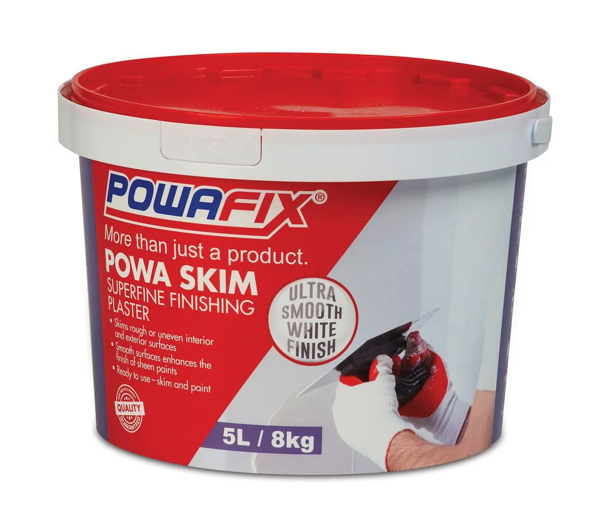 Powaskim Superfine Finish Plaster 5L