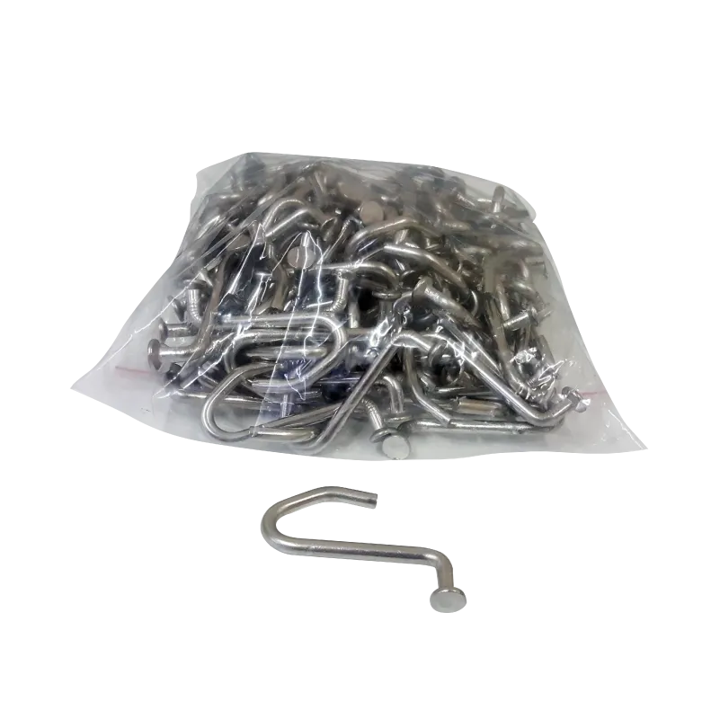 50 x 45mm Stainless Steel Hooks for Pool Nets and Covers
