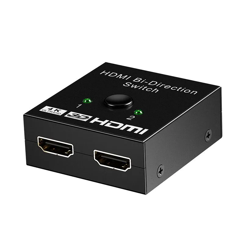 HDMI 2.0 Bi-Directional Switch 1x2/2x1 Compatible with 4K HDTV 3D