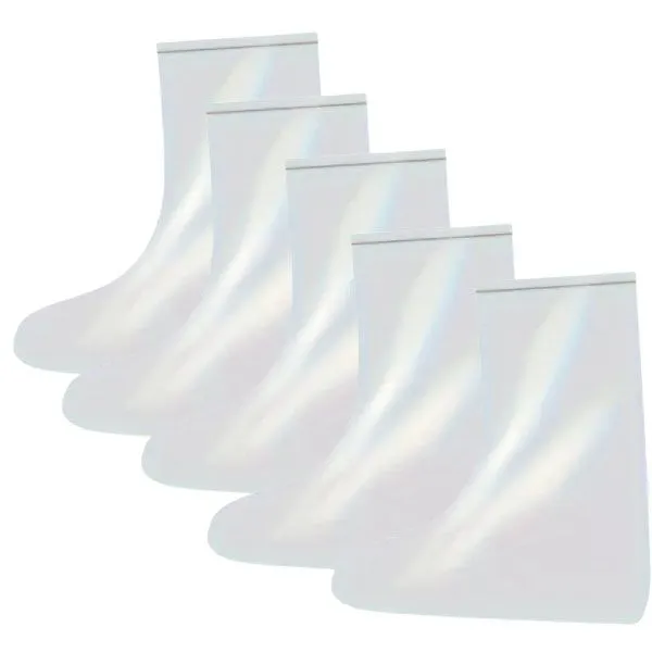 10 Pairs Thick Disposable Shoe Covers - Reusable Light Duty, Non-Slip