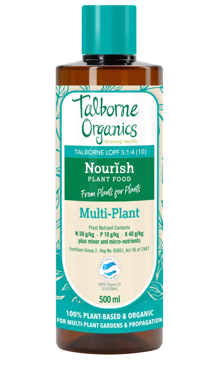 Talborne Organics Nourish Multi-Plant 5:1:4 (10) - 0.5L