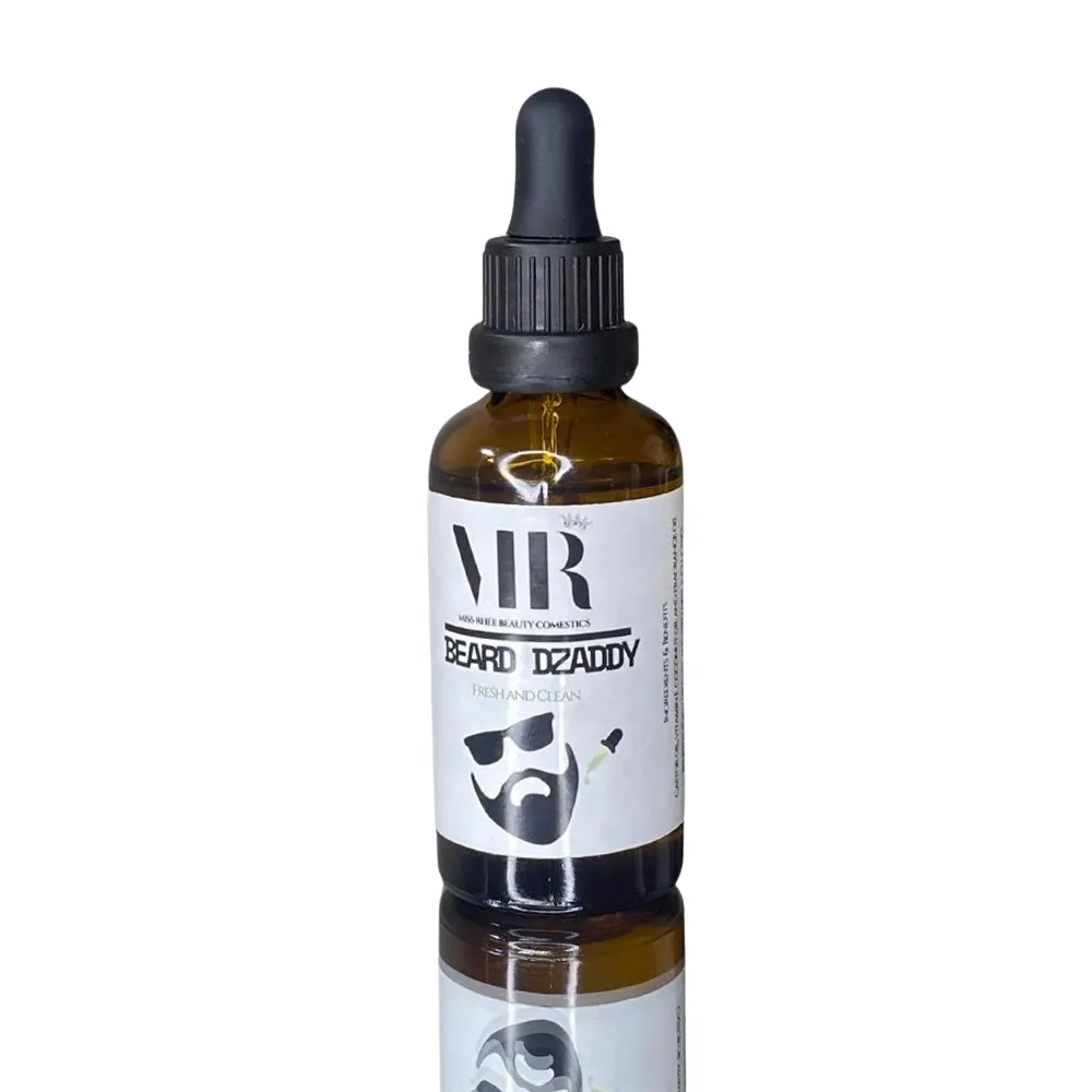 Miss Rhee Beauty Cosmetics = Fresh & Clean Beard Oil