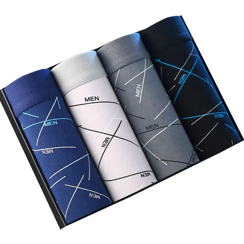 Men's boxer briefs, mid-rise, youth cotton underwear