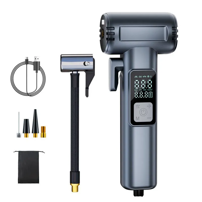 Wireless Air Pump Handheld Inflatable Treasure Tyre Inflator Digital