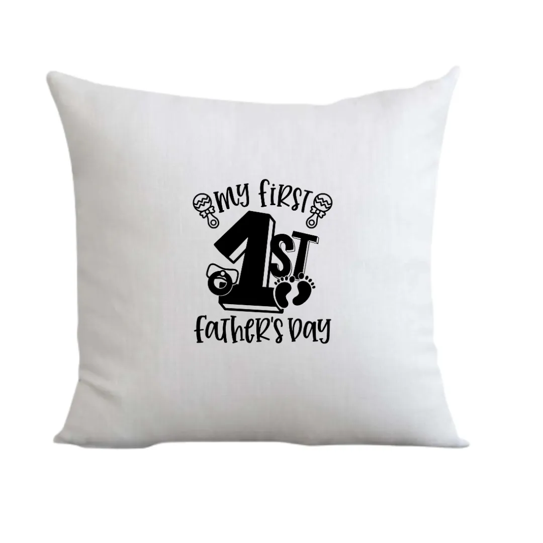 My First Father's Day Gift Pillow