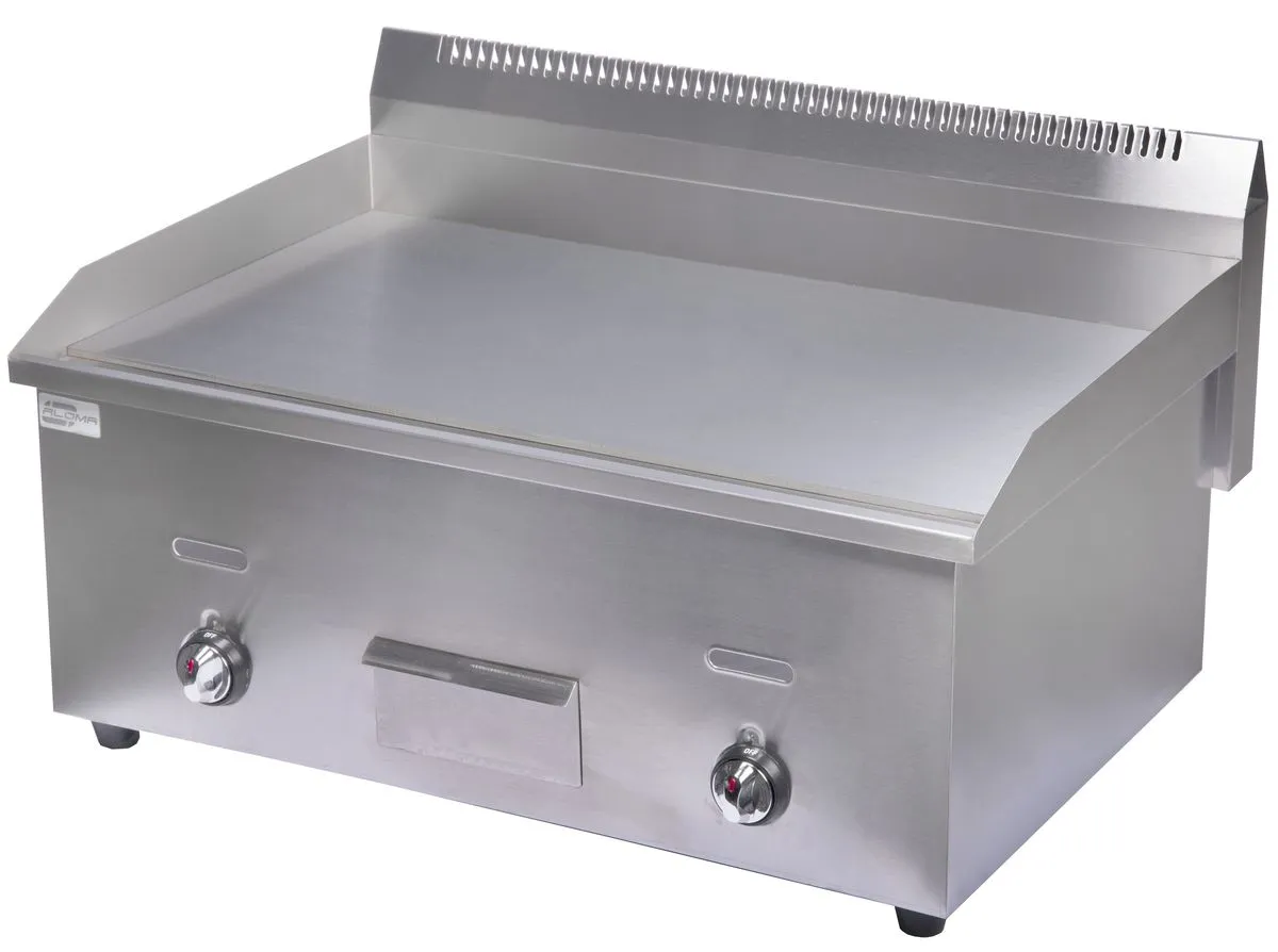 Aloma - Gas Flat Top Griddle - 720mm - Silver