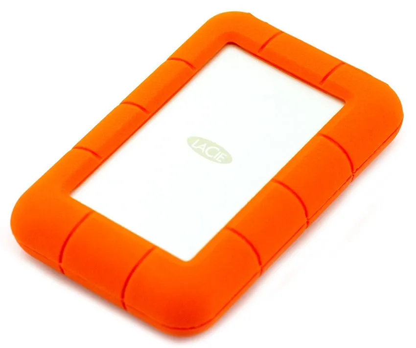 LaCie 2TB External Hard Drives - Mobile Harddrive - Orange Hard Drive