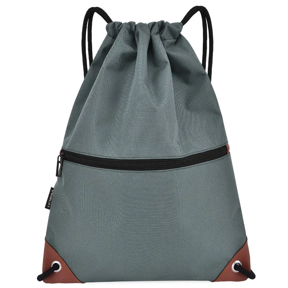 Zippered gym sack