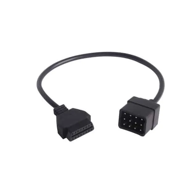 Renault 12 Pin To OBDII 16 Pin Connector