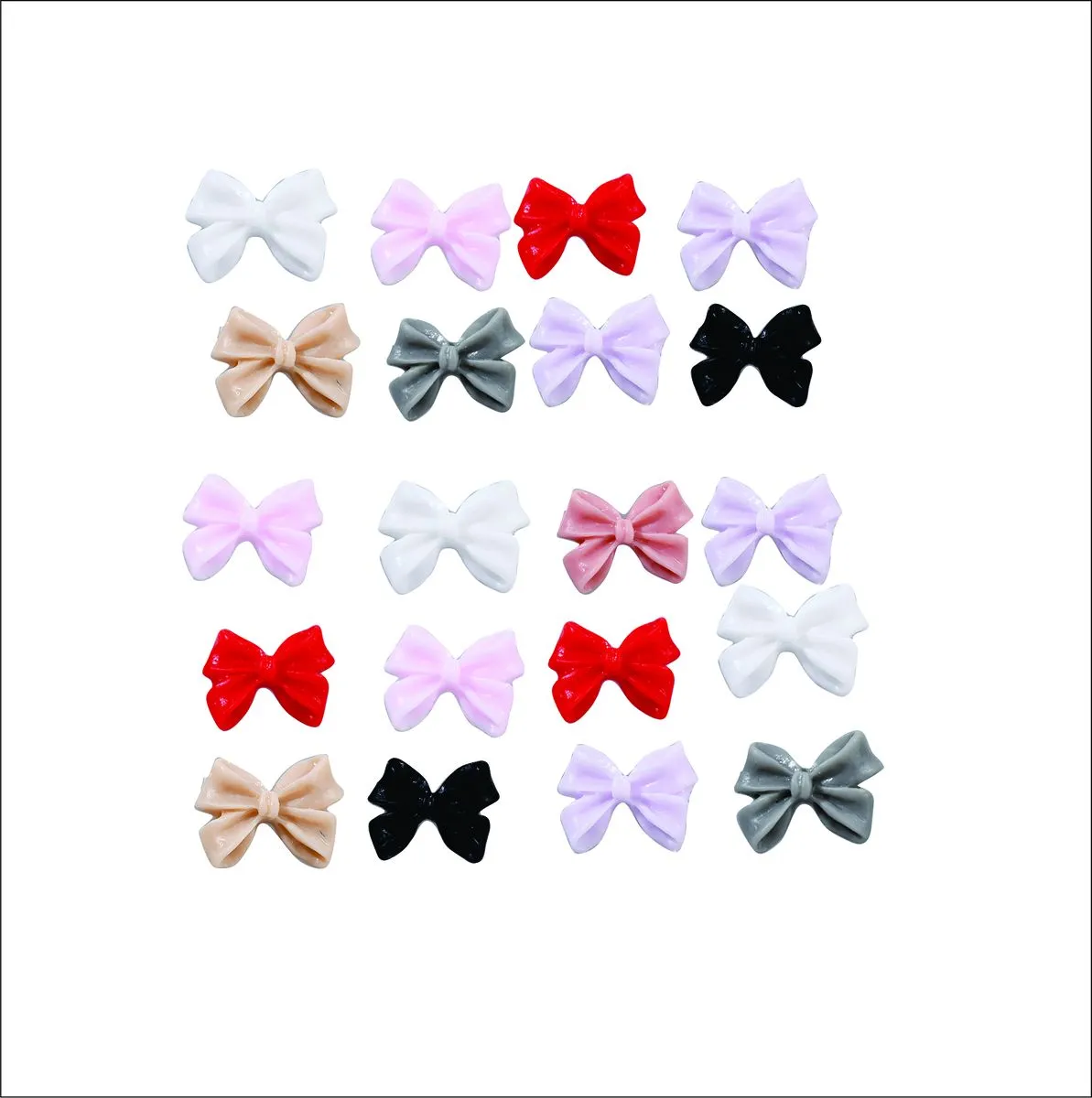 Bows Nail Art Mix