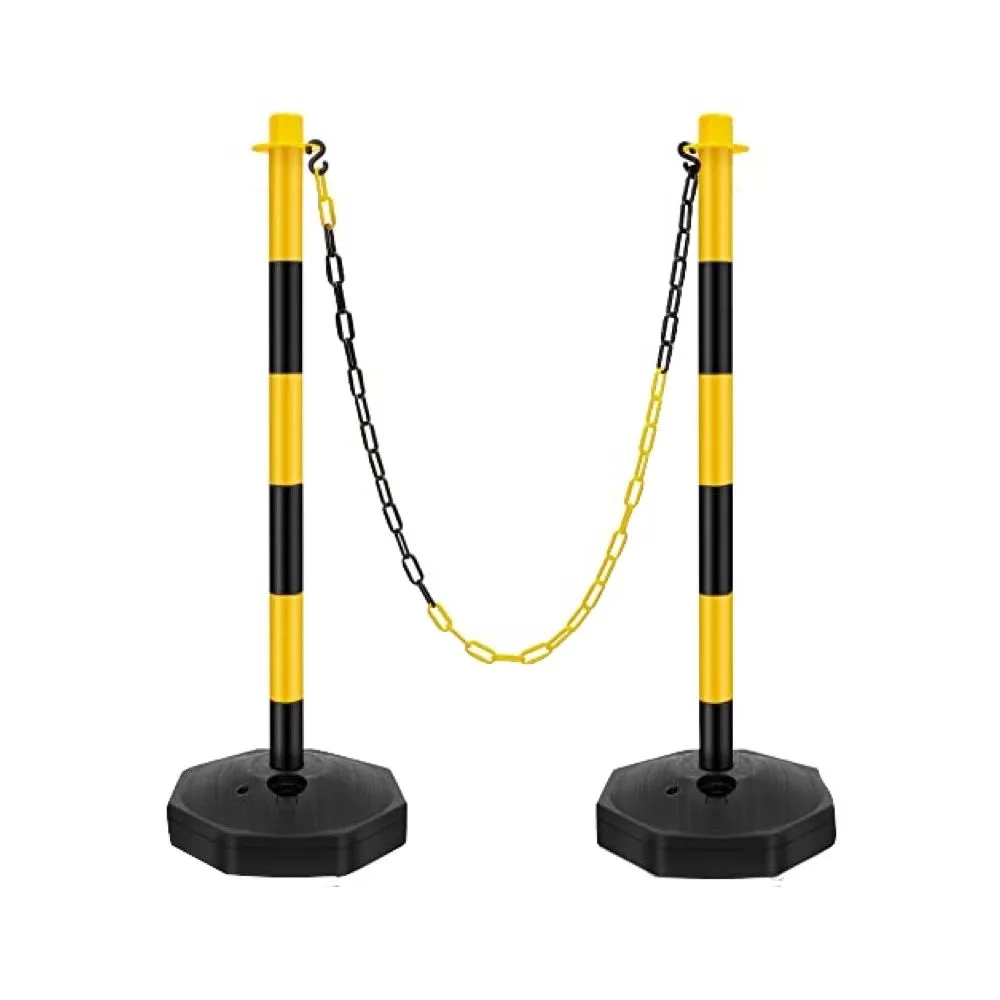 Decor Adjustable Plastic Cone Traffic Crowd Control Barrier (2m)