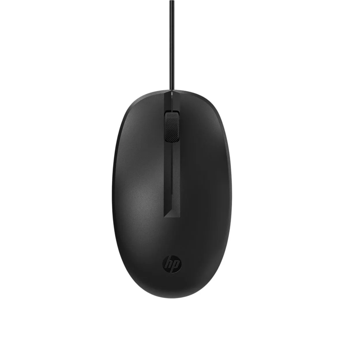 HP 125 Wired Mouse - USB Optical Mouse, Black