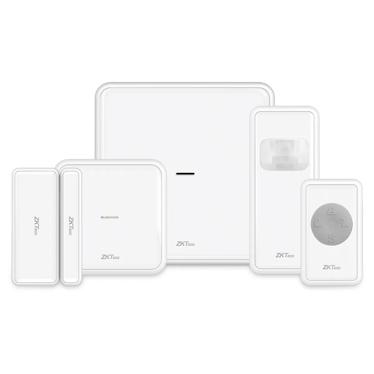 ZKTeco AP100 Wi-Fi Smart Alarm Security Kit with Door & Window Sensors