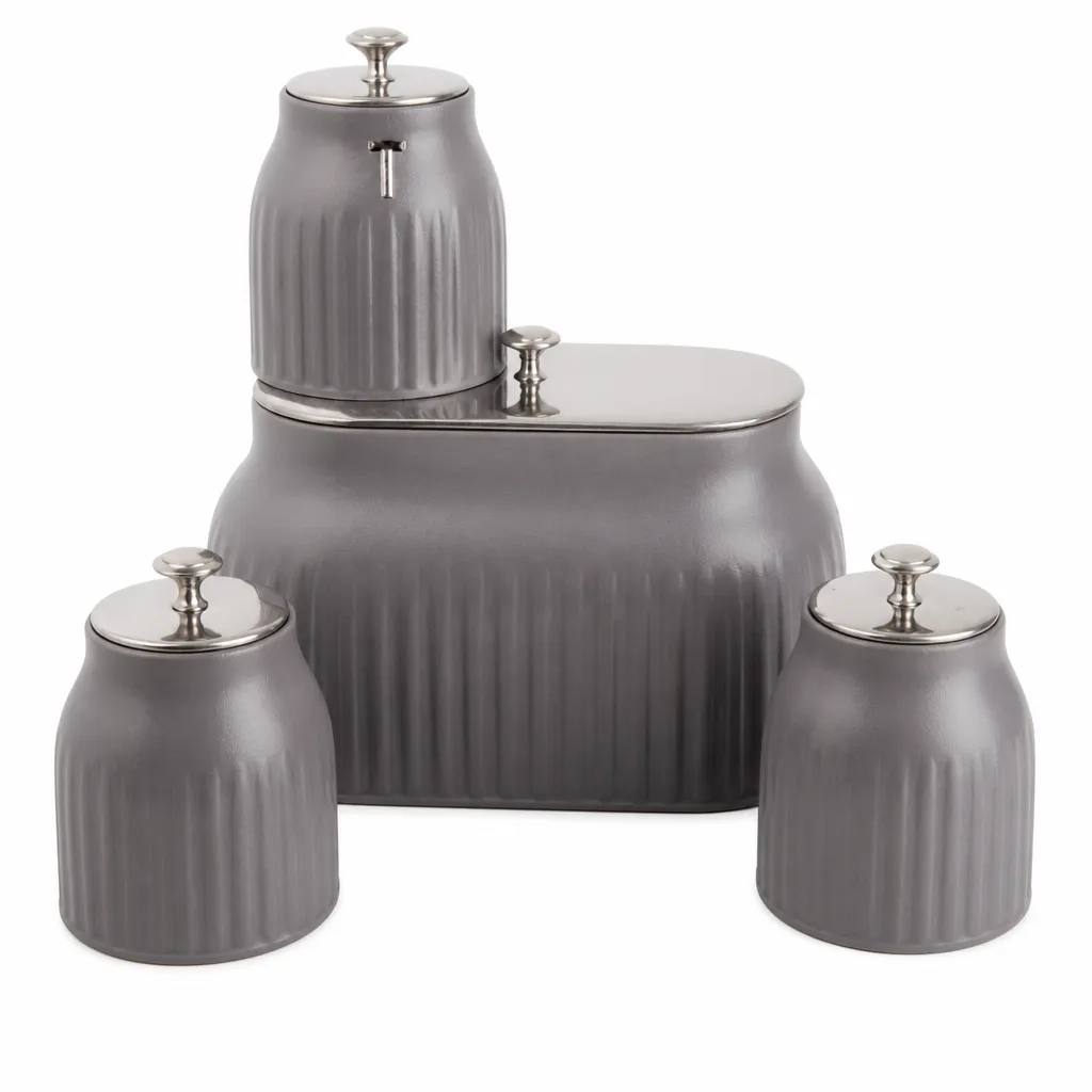 Bread Bin with Storage Containers for Kitchen Storage