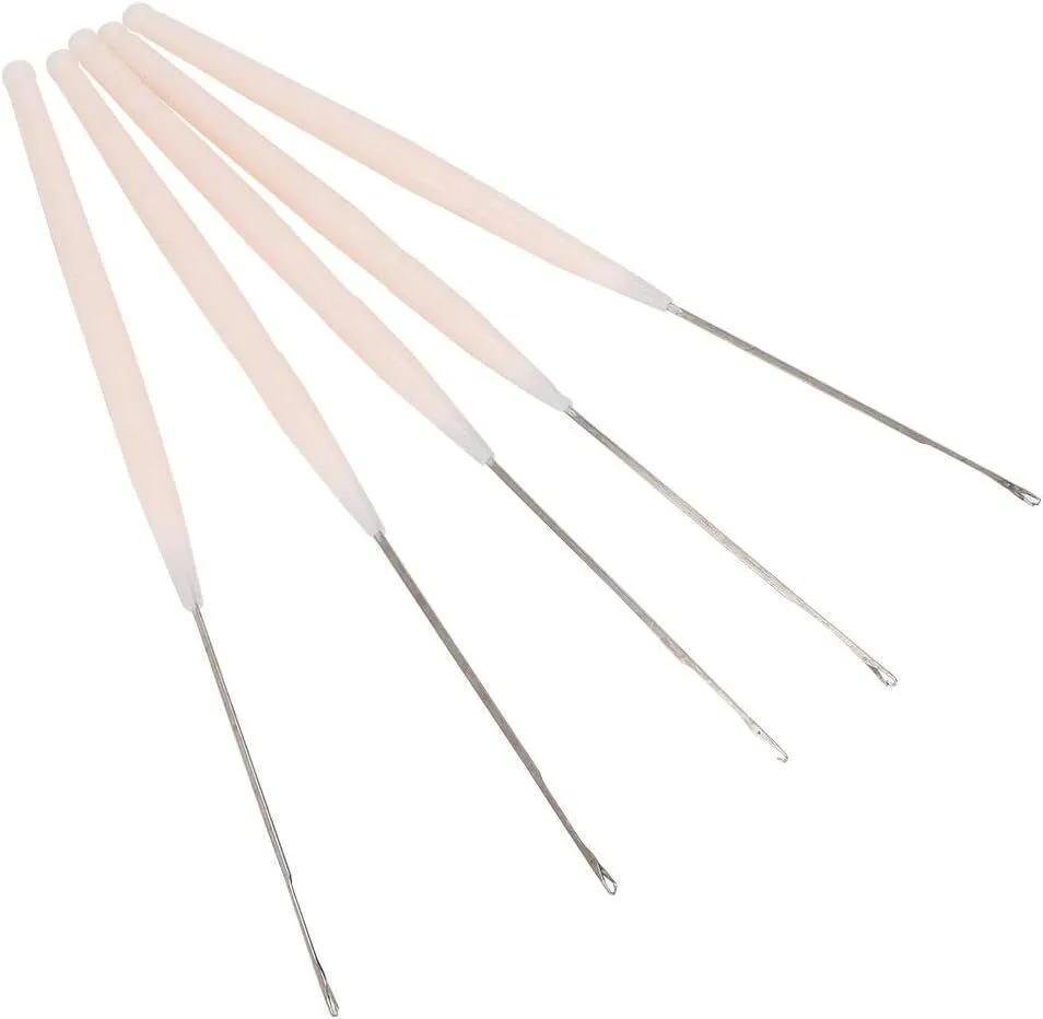 Jewelry Accessories Beads Threading Needles with Handle Design Convenient