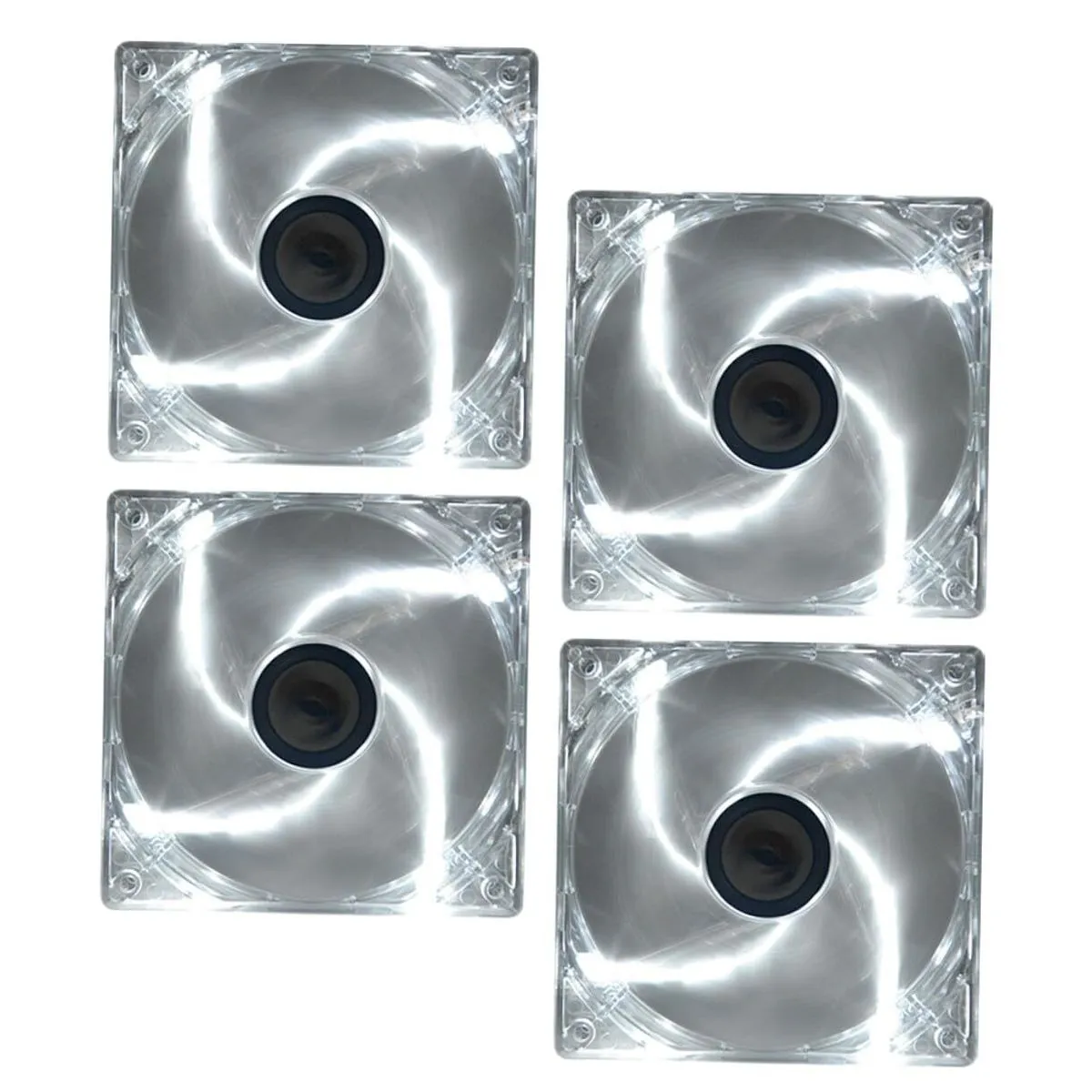 LED Computer Chassis Cooling Fans High Airflow Low Noise for Case Radiator