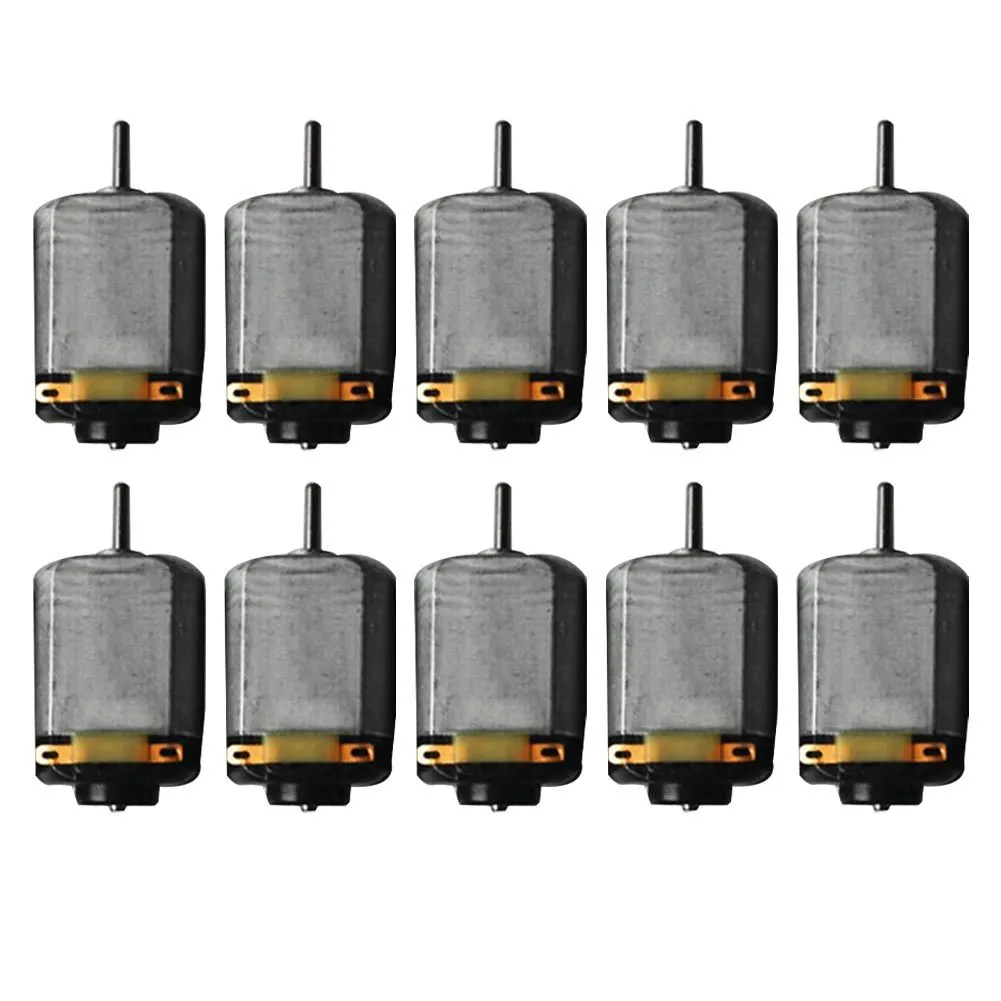 10 Pcs 130 Dc Strong Magnetic Brushed Electric 25000 Rpm Cars Toys