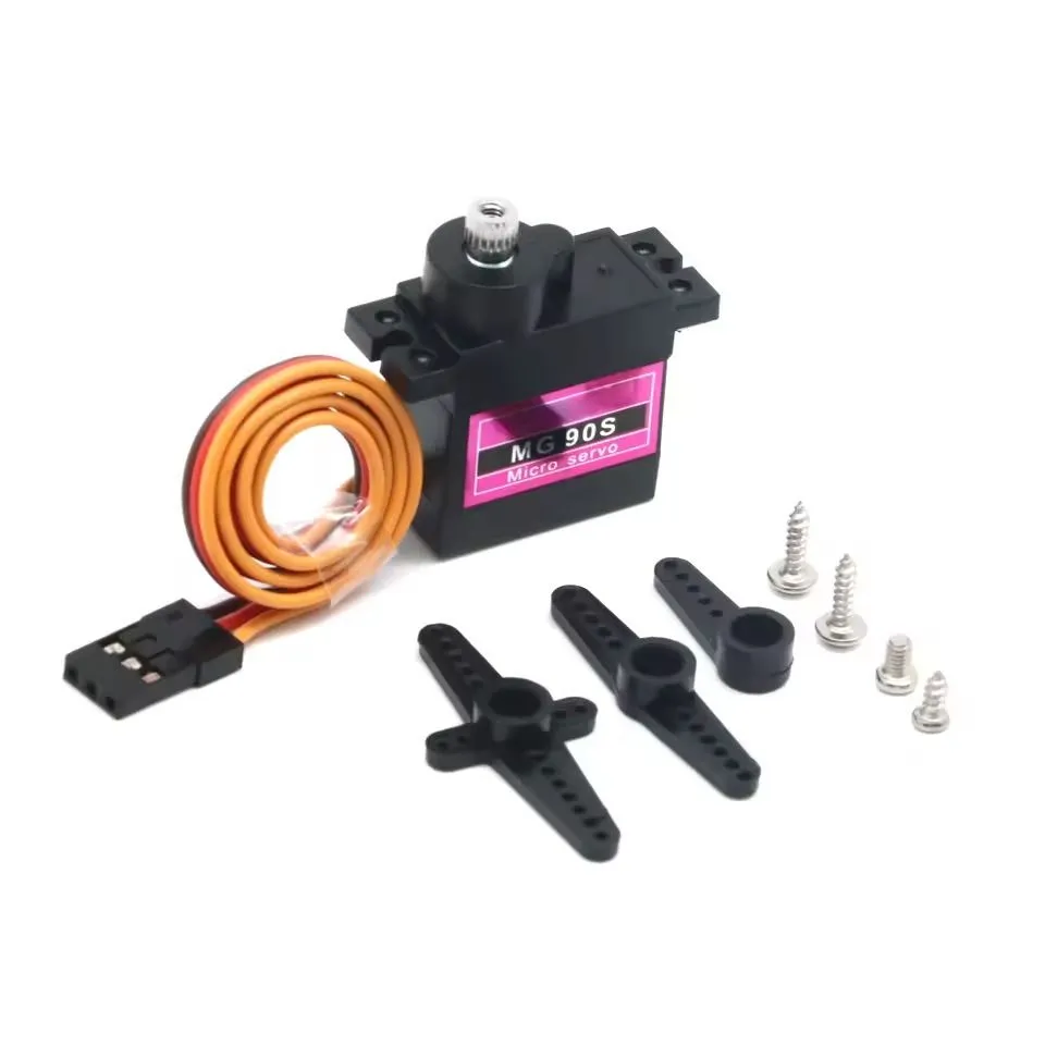 MG90S High Torque Metal Gear Micro Servo for RC Planes & Robots 180 Degrees