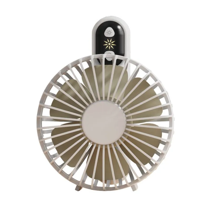 1 USB Rechargeable Portable Fan White
