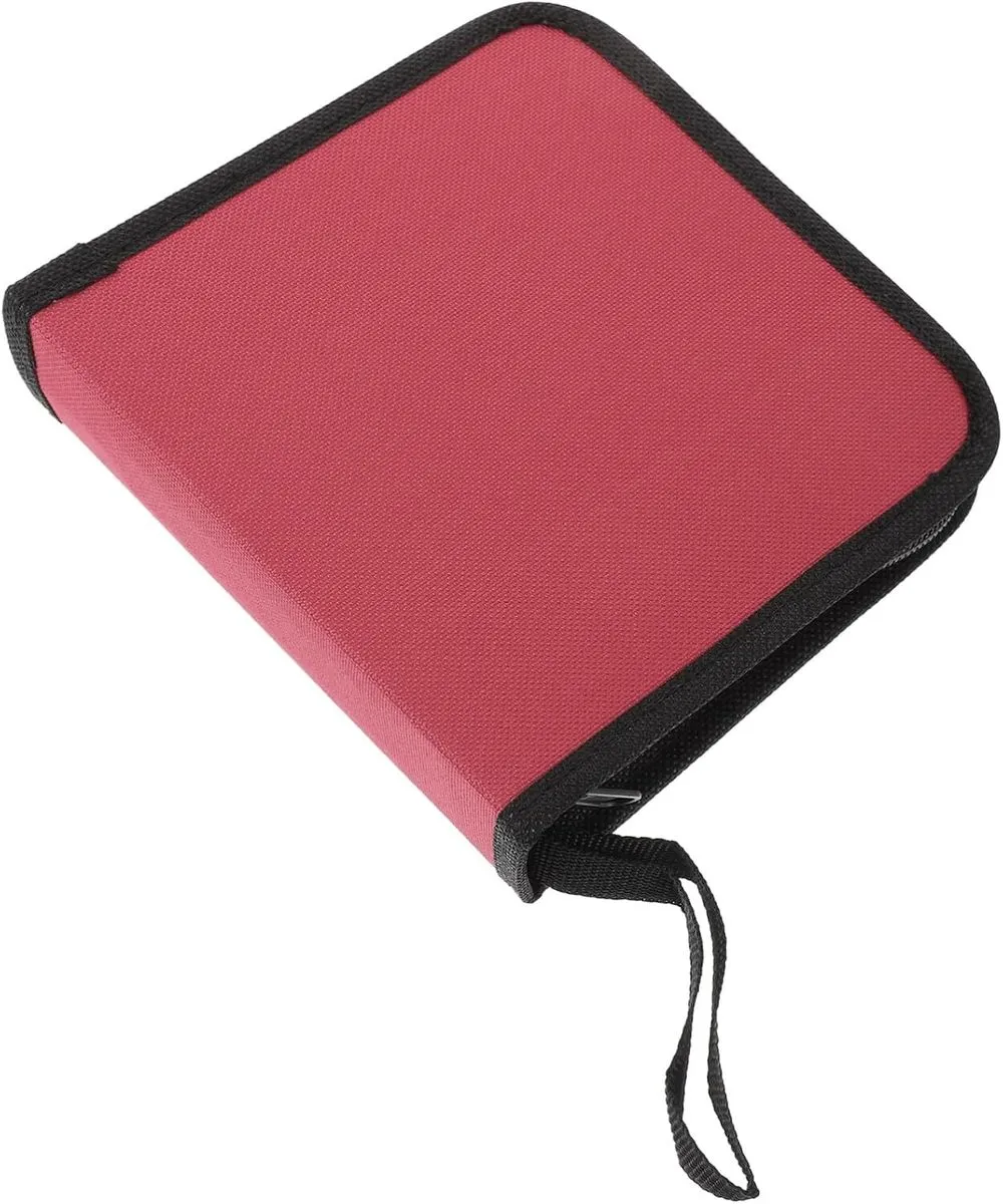 Lightweight Cd Wallet Disc Storage Pouch DVD Storage Bag Cd Organizer
