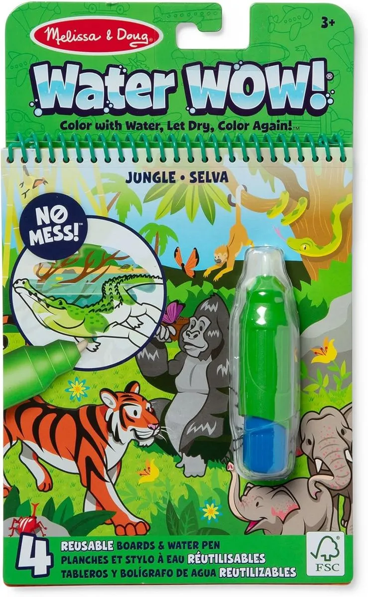 Melissa & Doug On the Go Water Wow! Water-Reveal Pad - Jungle
