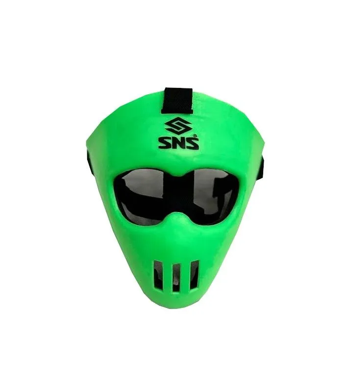 SNS Hockey Face Mask - Green